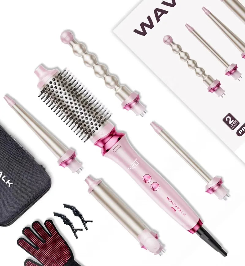 Wavytalk 5-in-1 Hair Curler Set