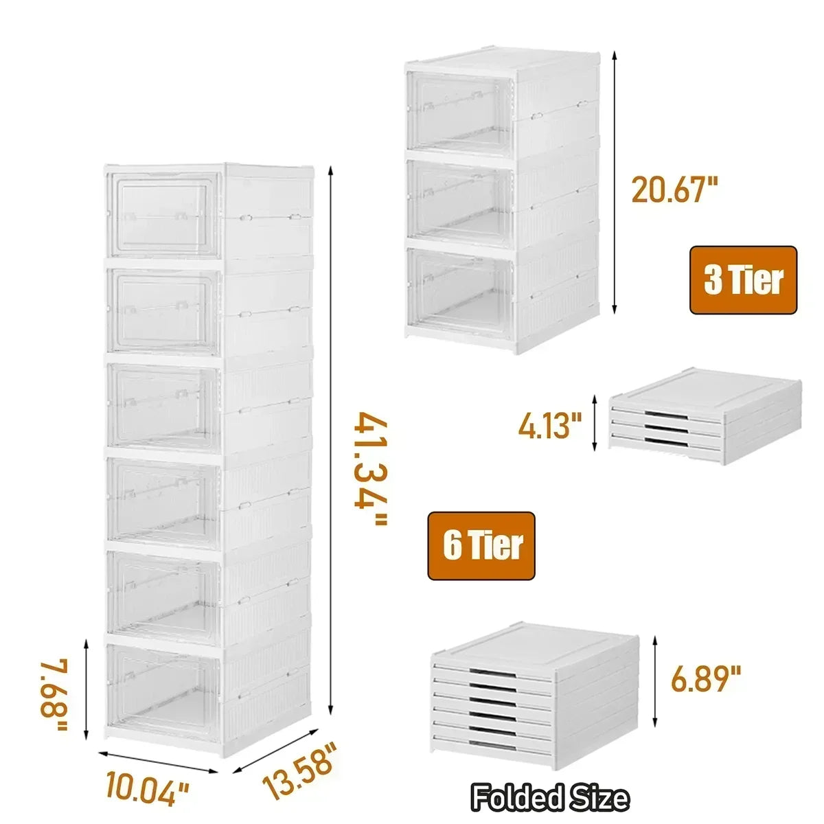 Stackable Sneaker Organizer Box