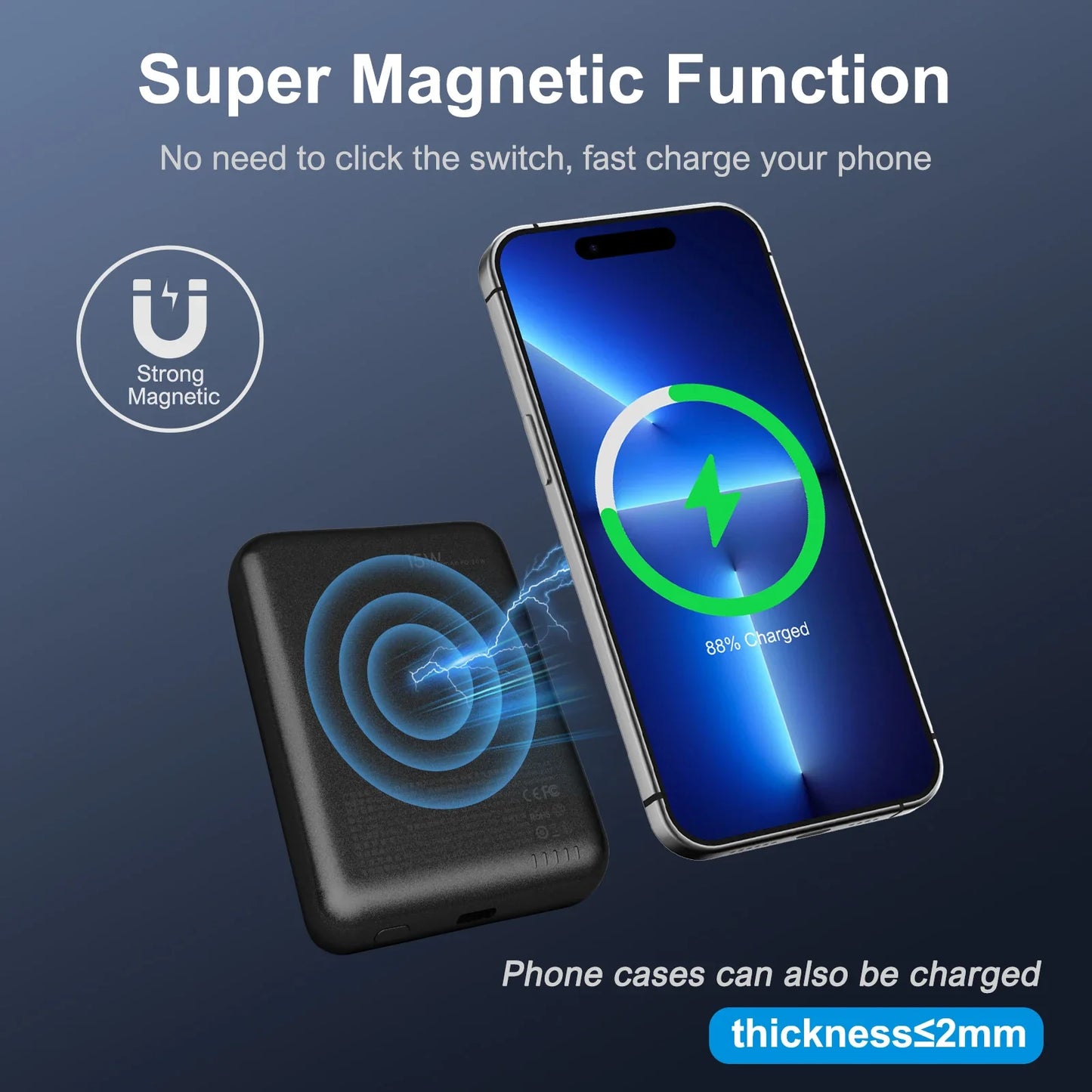 Magic Charge Wireless Power Bank