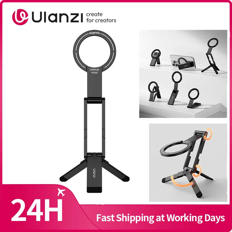 Magnetic Foldable Phone Mount
